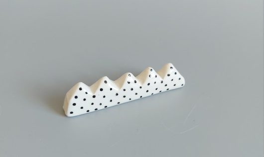 handmade ceramic paintbrush holder