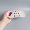 handmade ceramic palette for professionals